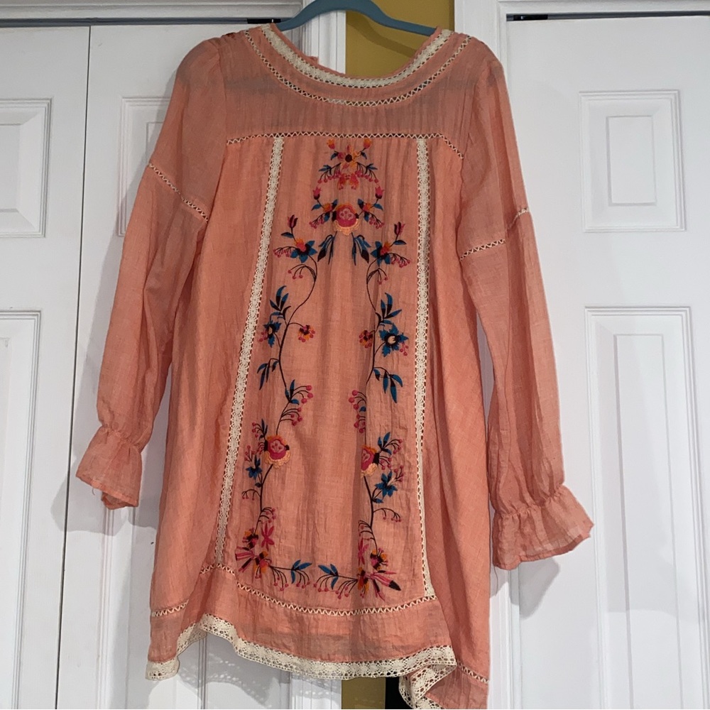 Floral pattern dress